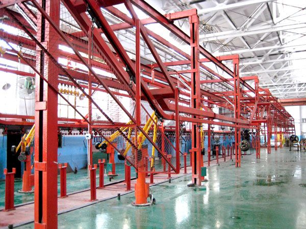 車橋裝(zhuang)配線(xian)及物料(liao)輸送線